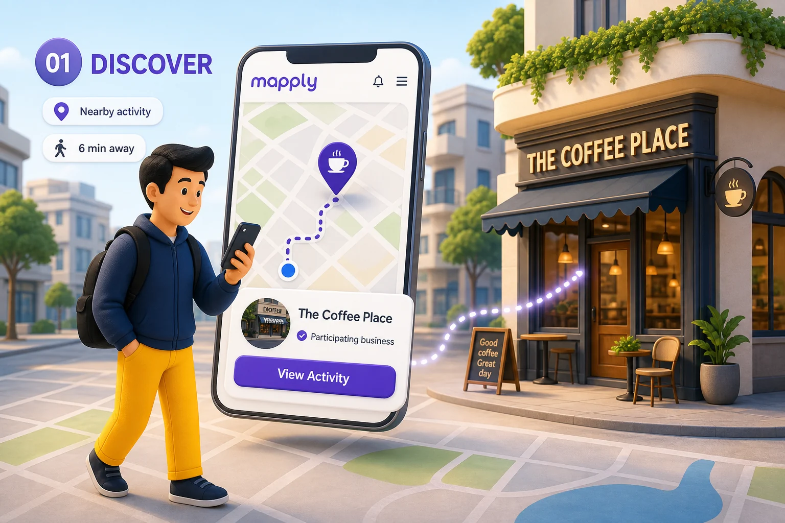 Discover businesses with Mapply
