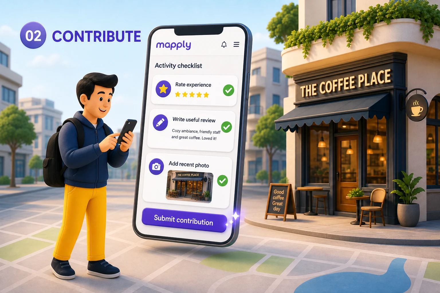 Contribute on Google Maps